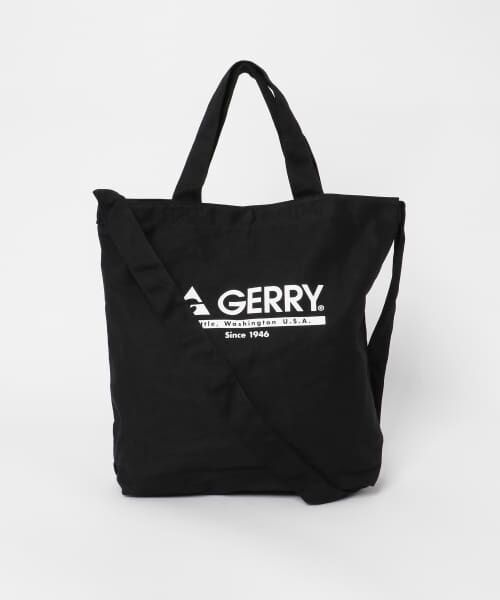 ＊＊URBAN RESEARCH ITEMS / アーバンリサーチ アイテムズ トートバッグ | GERRY　2way Tote Bag（BLK）