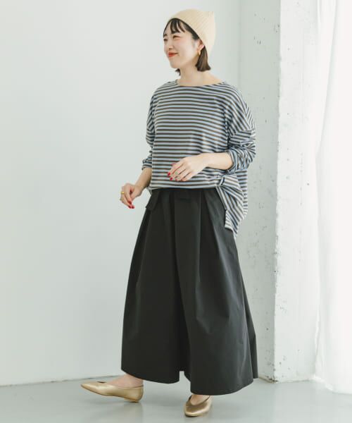 セットアップ対応』タックガウチョパンツ （その他パンツ