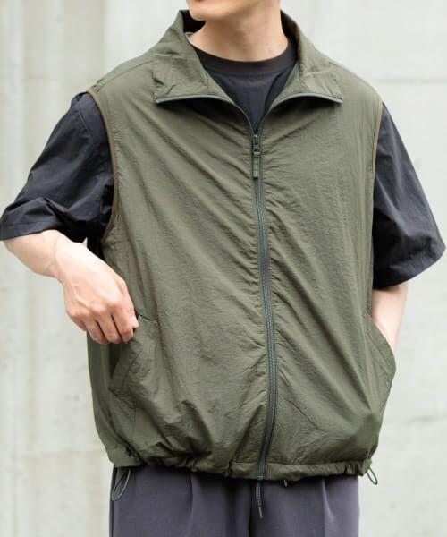 Mountain Research カーキ ナイロン　ブルゾン Mountain Research カーキ ナイロン ブルゾン Mountain Research