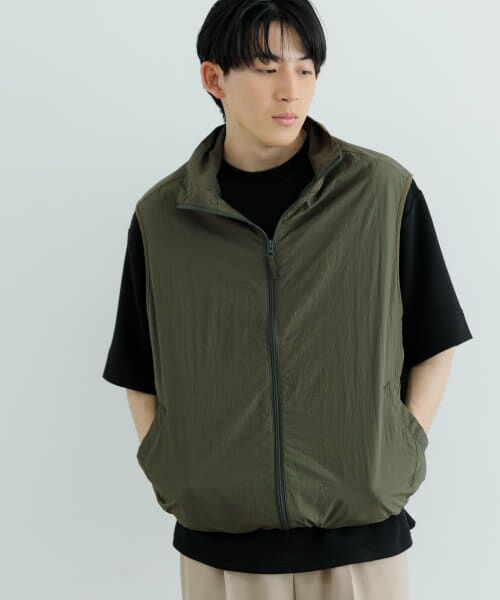 What’s up？　ナイロンベスト NYLON VEST NAVY | What's up?