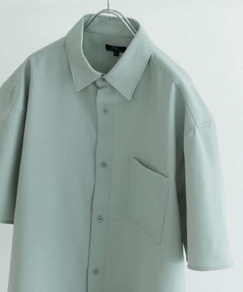 ＊＊URBAN RESEARCH ITEMS / アーバンリサーチ アイテムズ シャツ・ブラウス | ドライタッチ レギュラーカラー 半袖シャツ（MNT）