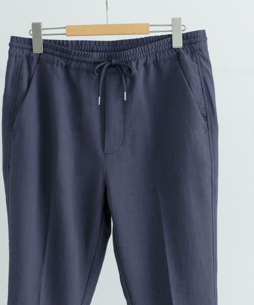 ＊＊URBAN RESEARCH ITEMS / アーバンリサーチ アイテムズ その他パンツ | 『イージーケア/UVカット』『セットアップ対応』クイックドライ リネンタッチ イージーパンツ（BLU）