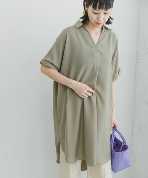 スキッパーフレンチチュニック （チュニック）｜＊＊URBAN