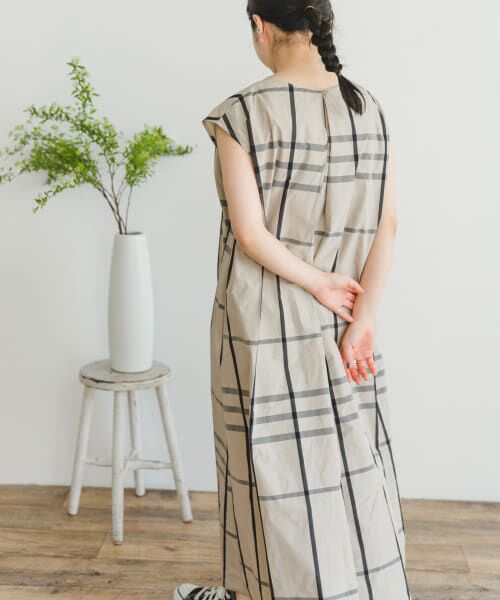 ❌チェック好き●(❁ᴗ͈ˬᴗ͈)新品　ワンピース AsRiRe ワンピース 新色追加 チェック/花柄 パッチワーク
