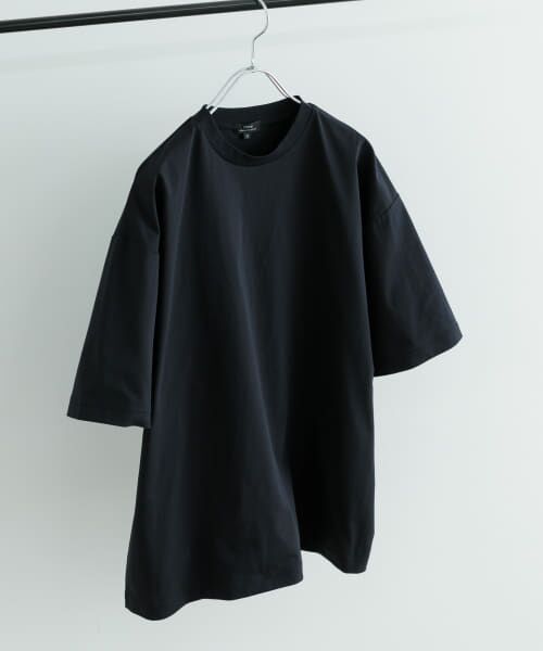 ＊＊URBAN RESEARCH ITEMS / アーバンリサーチ アイテムズ Tシャツ | 速乾×冷感 高機能天竺 Tシャツ（BLK）