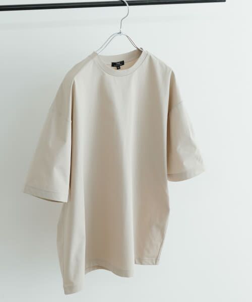 ＊＊URBAN RESEARCH ITEMS / アーバンリサーチ アイテムズ Tシャツ | 速乾×冷感 高機能天竺 Tシャツ（BEG）