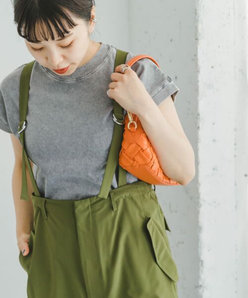 ＊＊URBAN RESEARCH ITEMS / アーバンリサーチ アイテムズ Tシャツ | ピグメントフレンチTシャツ（GRY）