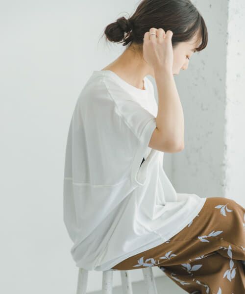 ＊＊URBAN RESEARCH ITEMS / アーバンリサーチ アイテムズ Tシャツ | 『吸水速乾』ドライタッチバックタックプルオーバー（OFF）