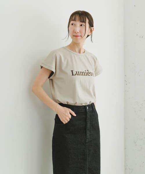 ＊＊URBAN RESEARCH ITEMS / アーバンリサーチ アイテムズ Tシャツ | クールコットンフレンチプルオーバー（GREGE）