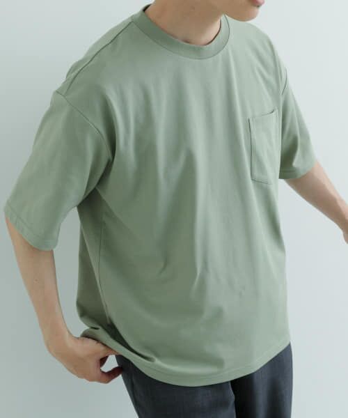 サルセーションウェア Ｔシャツ グリーン Ｌ ドライ・接触冷感・プリントTシャツ(吸汗・速乾機能付き