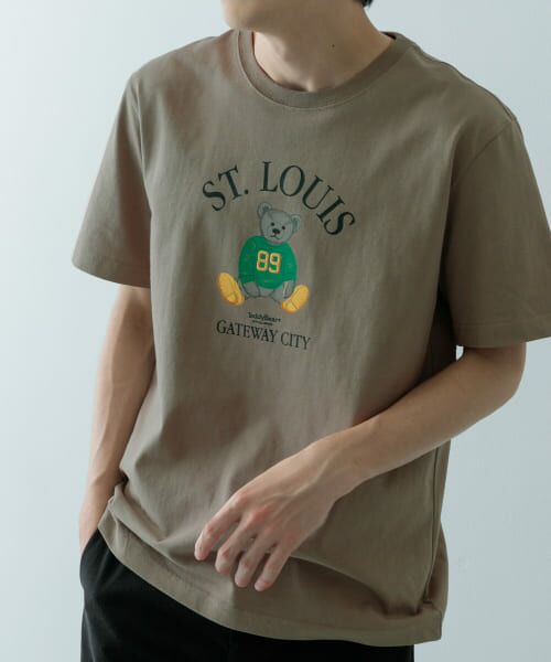 ＊＊URBAN RESEARCH ITEMS / アーバンリサーチ アイテムズ Tシャツ | TEDDY BEAR クルーネック Tシャツ（MOC）