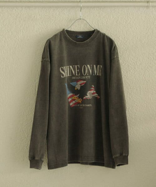 ＊＊URBAN RESEARCH ITEMS / アーバンリサーチ アイテムズ Tシャツ | パウダー加工 天竺カットソー（American）