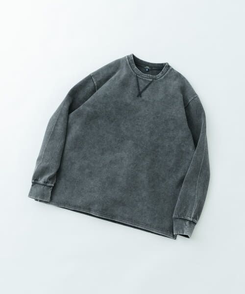 ＊＊URBAN RESEARCH ITEMS / アーバンリサーチ アイテムズ スウェット | 発熱機能 フェードダンボールTops（BLK）