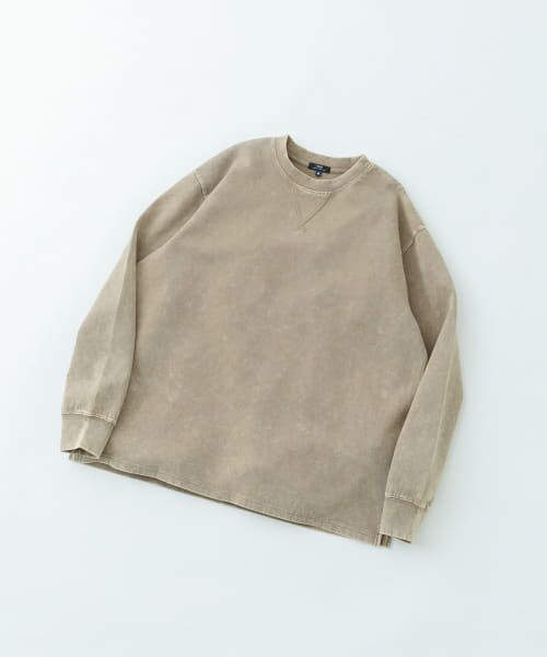 ＊＊URBAN RESEARCH ITEMS / アーバンリサーチ アイテムズ スウェット | 発熱機能 フェードダンボールTops（BEG）