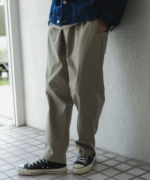 ＊＊URBAN RESEARCH ITEMS / アーバンリサーチ アイテムズ その他パンツ | ハイストレッチ リラックスパンツ（BEG）