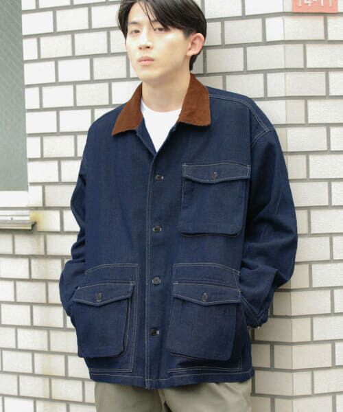 NEIGHBORHOOD デニムカバーオール 211XBNH-JKM03 NEIGHBORHOOD デニムカバーオール 211XBNH-JKM03
