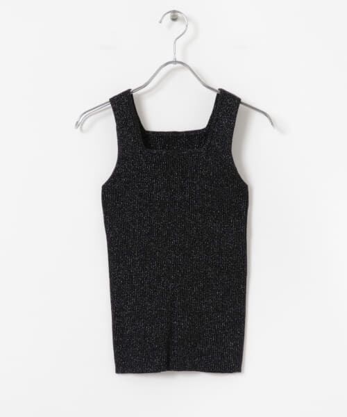 ラメニットスクエアタンクトップ （タンクトップ）｜＊＊URBAN