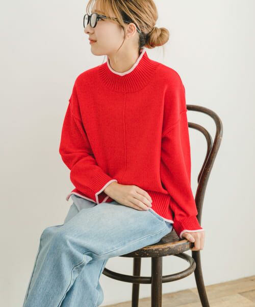 Гоша Рубчинский ハイネックニットセーター AMERICAN RAG CIE（アメリカンラグシー）の「GOSHA RUBCHINSKIY