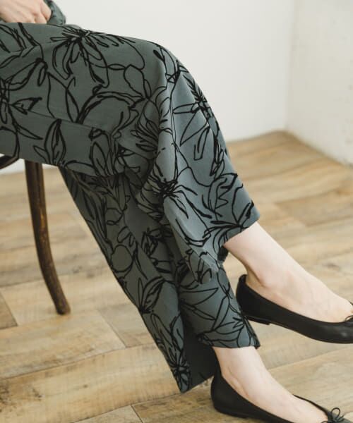 ＊＊URBAN RESEARCH ITEMS / アーバンリサーチ アイテムズ その他パンツ | イージーワイドストレートパンツ（GRN）