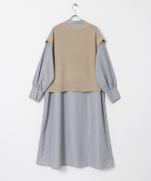 ニットベストセットワンピース （ワンピース）｜＊＊URBAN