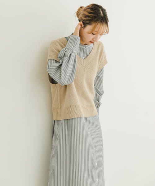 ニットベストセットワンピース （ワンピース）｜＊＊URBAN