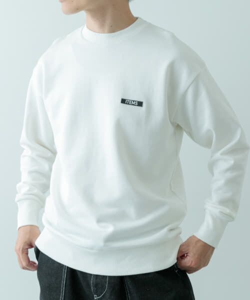 ＊＊URBAN RESEARCH ITEMS / アーバンリサーチ アイテムズ スウェット | 『XLサイズあり』シリコーンワッペン スウェット トップス（OFF）