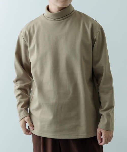 ＊＊URBAN RESEARCH ITEMS / アーバンリサーチ アイテムズ Tシャツ | 発熱機能 ハイネックカットソー（MOC）