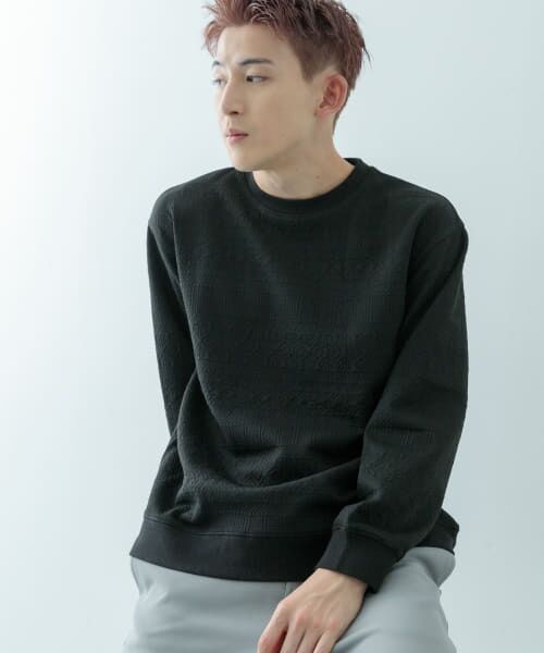 セール】 ジオメカットジャカード プルオーバー （スウェット