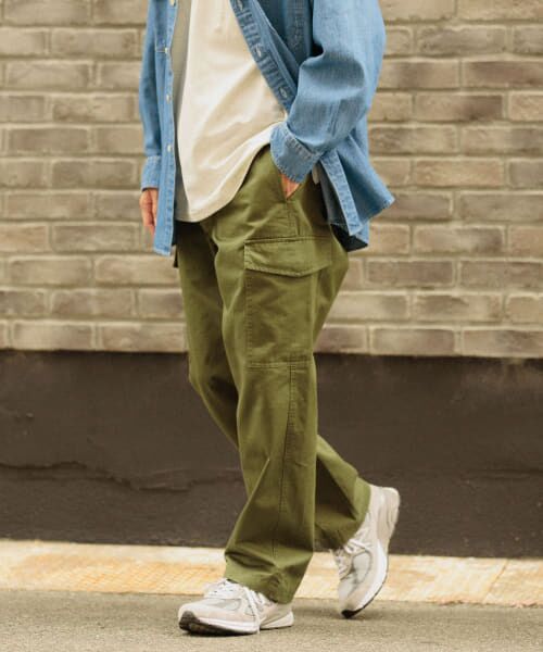 RRL インディゴ染めカーゴパンツ 3055114s345-7.jpg