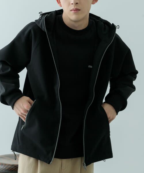 セール】 WINDPROOF 裏フリースWzip ボンディングパーカー