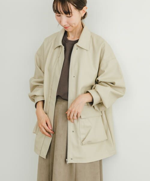 URBAN RESEARCH アーバンリサーチ 羊革ムートンライダースジャケット フェイクレザージャケット （その他アウター）｜＊＊URBAN