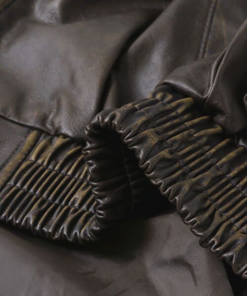 セール】 ヴィンテージレザーライクジャケット （その他アウター