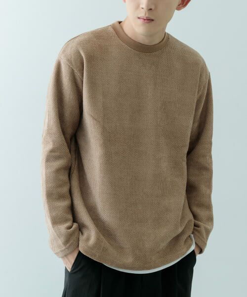 ＊＊URBAN RESEARCH ITEMS / アーバンリサーチ アイテムズ スウェット | JQカットモール アンサンブル（BEG）