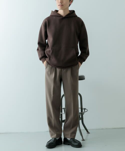 【新品】MunsingwearストレッチダンボールポンチハーフZIPフーディ　L パイピングフルZIPパーカー／ダンボールポンチ｜ニコルの通販