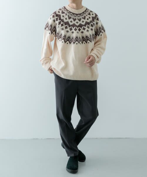期間限定値下★TV衣装★　ITEMS URBANRESEARCH　モチモチニット 洗濯可』モチモチVネックニット(FREE GRN): トップス｜URBAN