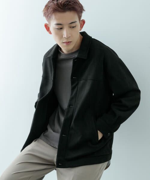 〔人気スタッフプロデュース企画〕裏フリースジャケット　てぃらさん セール】 裏フリース F.S. ボタンアップ ジャケット （その他