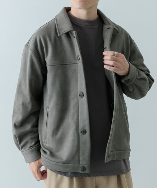 〔人気スタッフプロデュース企画〕裏フリースジャケット　てぃらさん セール】 裏フリース F.S. ボタンアップ ジャケット （その他