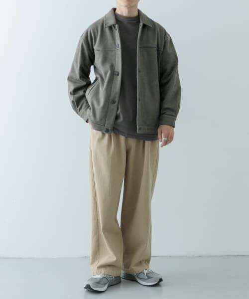 〔人気スタッフプロデュース企画〕裏フリースジャケット　てぃらさん セール】 裏フリース F.S. ボタンアップ ジャケット （その他