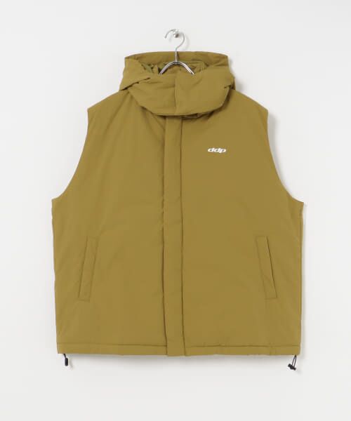 セール】 ddp 2way RipStop Ny Puff Vest （ダウンジャケット