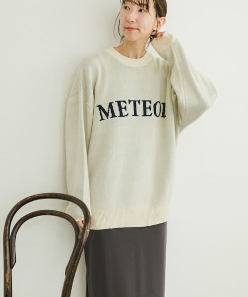 ♥URBAN RESEARCH♥ニット（L）アイボリー セール】 F by ROSSO オープンカラーサマーニット （ニット