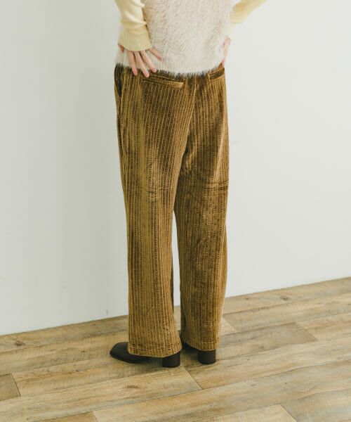 Liten リテン ベロアパンツ ベロアイージーパンツ 2 liten リテン Velour easy pants ベロアパンツ2 - メルカリ