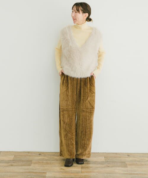 Liten リテン ベロアパンツ ベロアイージーパンツ 2 Liten リテン ベロアパンツ ベロアイージーパンツ 2