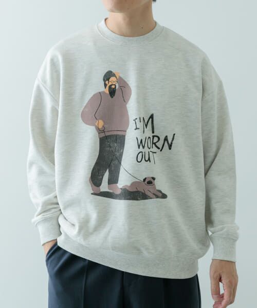 ＊＊URBAN RESEARCH ITEMS / アーバンリサーチ アイテムズ スウェット | クルーネックスエット sampo（OML）