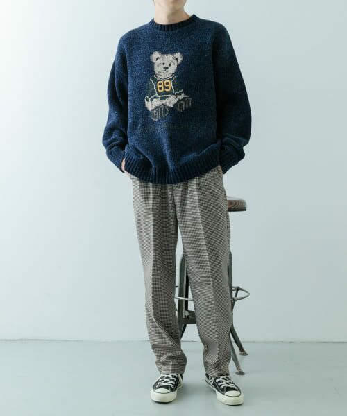 CDG オリーブ クルーネックニット セール】 【WEB限定】クルーネックニット （ニット・セーター