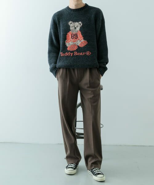 セール】 Teddy Bear モール クルーネック ニット （ニット