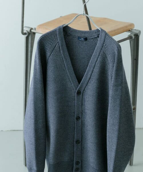 ＊＊URBAN RESEARCH ITEMS / アーバンリサーチ アイテムズ カーディガン・ボレロ | マシンウォッシャブル マシュマロ ニット カーディガン（BLU）
