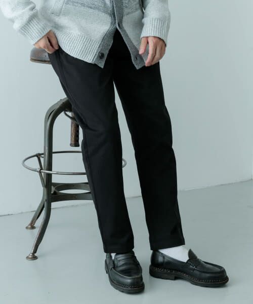 ＊＊URBAN RESEARCH ITEMS / アーバンリサーチ アイテムズ その他パンツ | ユーティリティーチノパンツ（BLK）