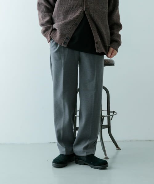 ＊＊URBAN RESEARCH ITEMS / アーバンリサーチ アイテムズ その他パンツ | 静電気防止 ウールタッチTR スラックス（GRY）