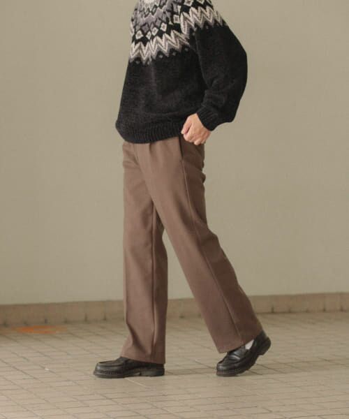＊＊URBAN RESEARCH ITEMS / アーバンリサーチ アイテムズ その他パンツ | 静電気防止 ウールタッチTR スラックス（MOC）
