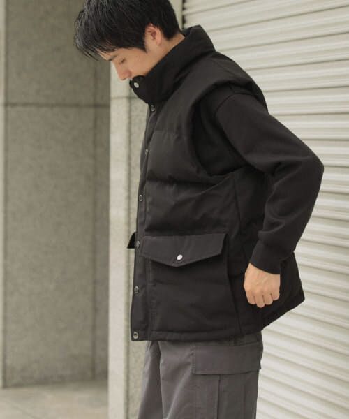セール】 『撥水』多機能 ボリュームパデッドベスト （ダウン
